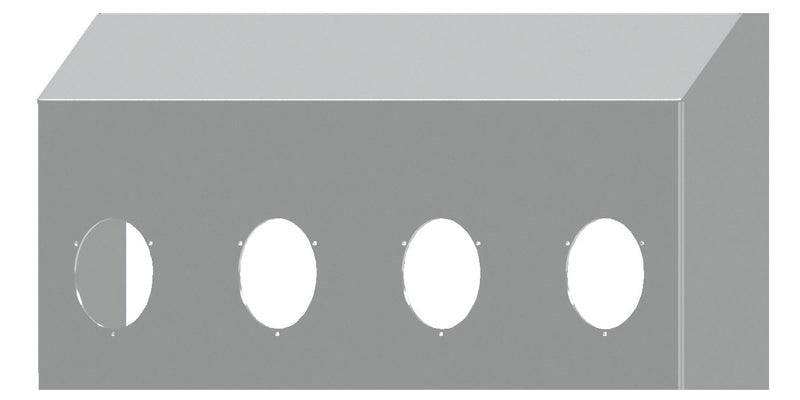 Iowa Customs Peterbilt 389 Shock Box Cover - 45 Degree Top Design IC172020