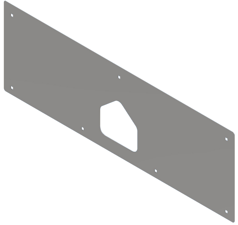 Iowa Customs Peterbilt 378 & 379 Permit Panel for Peterbilt Battery & Tool Box Covers IC173101-14