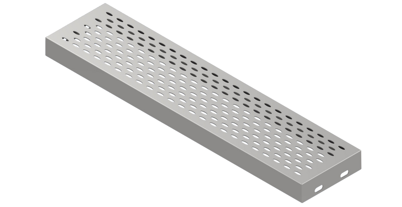 Iowa Customs Peterbilt Lower Replacement Step for Tool Box or Battery Box IC173102-14