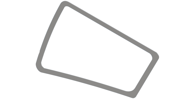 Iowa Customs DEF Filler Panel Trim Fits Kenworth T680 with Fairings IC268015-14