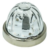 Iowa Customs Legendary Extreme Large Watermelon, Amber-Cool White-Clear, Color Changing Dual Function, 4 Wire IC966457