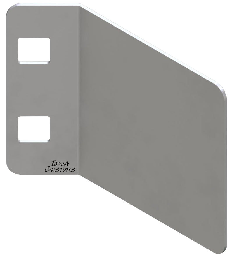Iowa Customs Universal Mount IFTA Permit Holders - Lower Exhaust Bracket IC985005