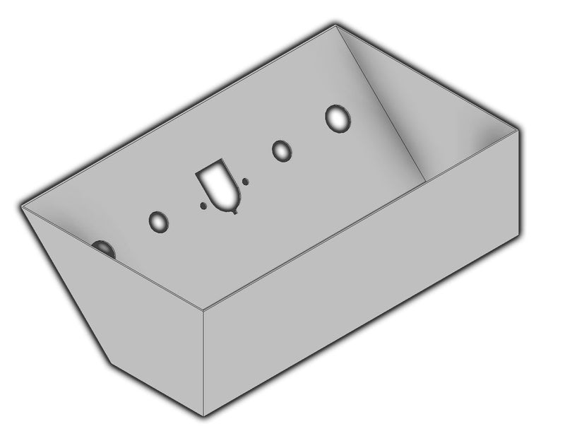 Iowa Customs On-Frame Sectionalized Deck Plate System - Recessed Airline Box IC991009