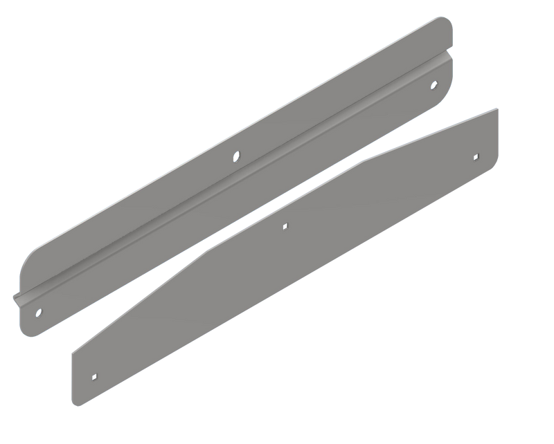 Iowa Customs Flap Weights - Standard with Back Plate IC989206