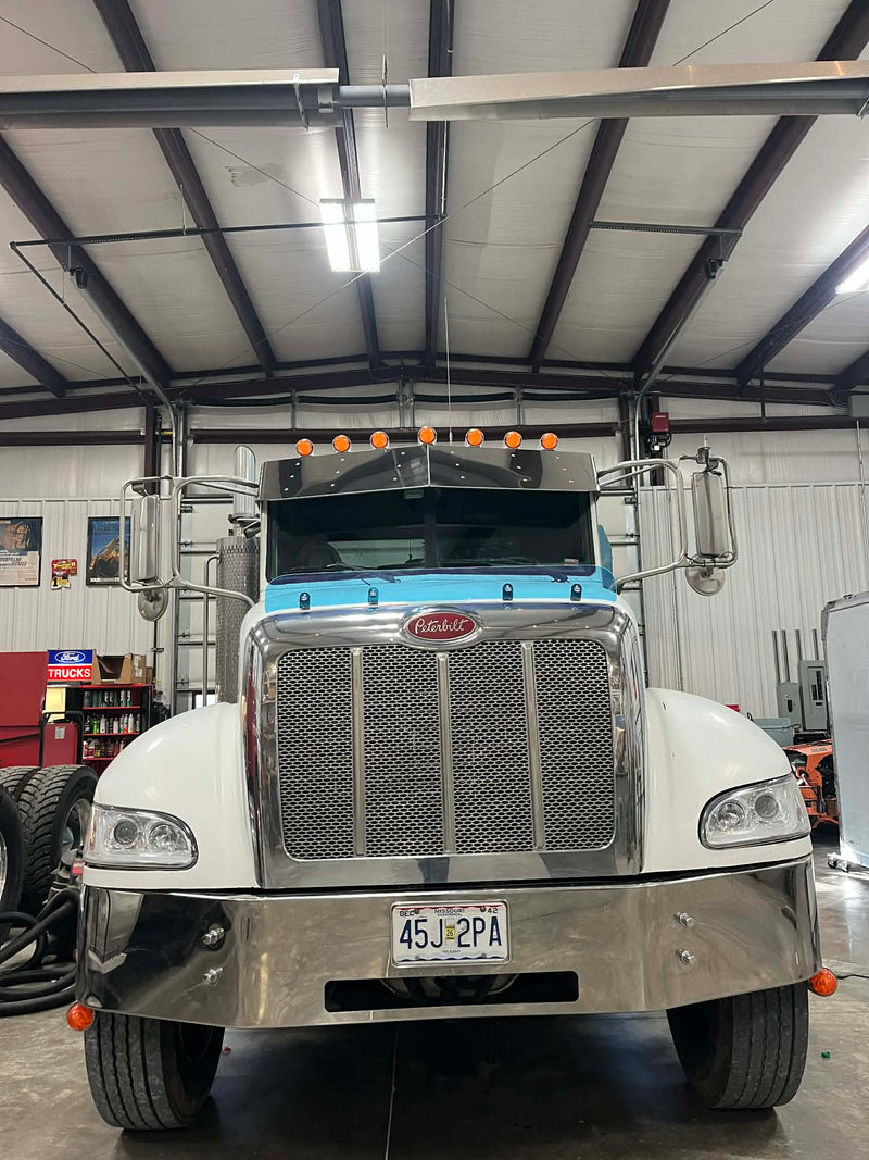 Peterbilt 335 and 337 Bugshield
