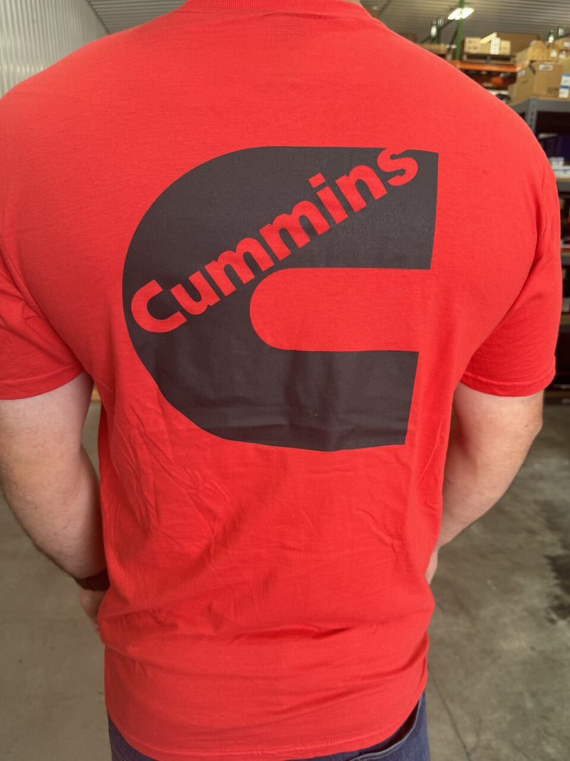 Cummins Logo Tee Shirt - Red