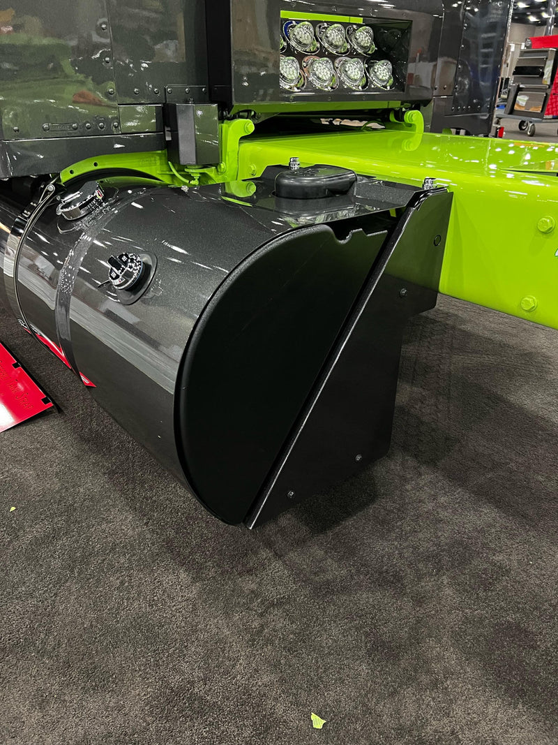 Iowa Customs Peterbilt DEF Tank Covers (2022+) - Large Tank Fitment  -  Top Cover IC168002-14