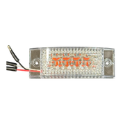 Rectangular Star Marker Light/Turn Signal (2" x 6")