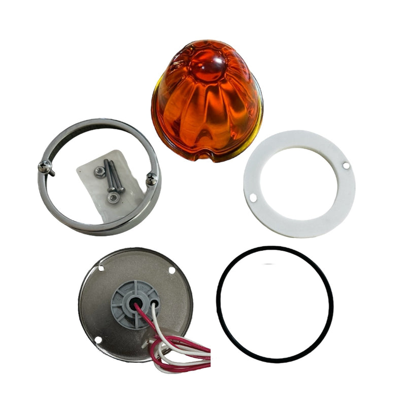 JML Kustoms Flush Mount Watermelon Socket Kit - 2 Wire (1156)