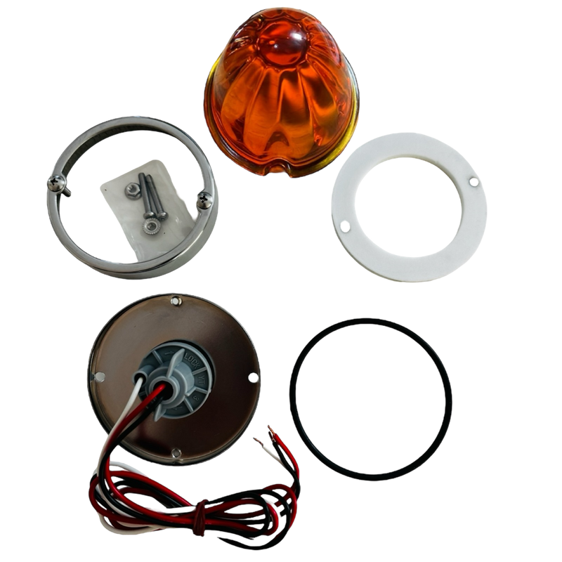 JML Kustoms Flush Mount Watermelon Socket Kit - 3 Wire  (1157)