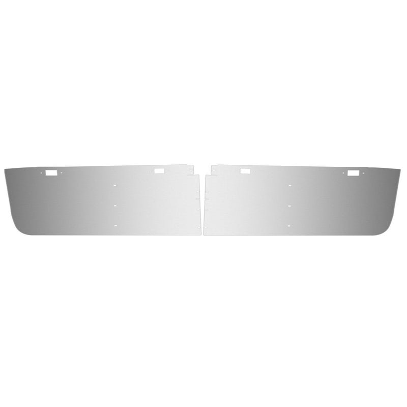 Trux Accessories 12" Kenworth T660 Sunvisor with 5 Slotted Light Holes - Replaces OEM Visor