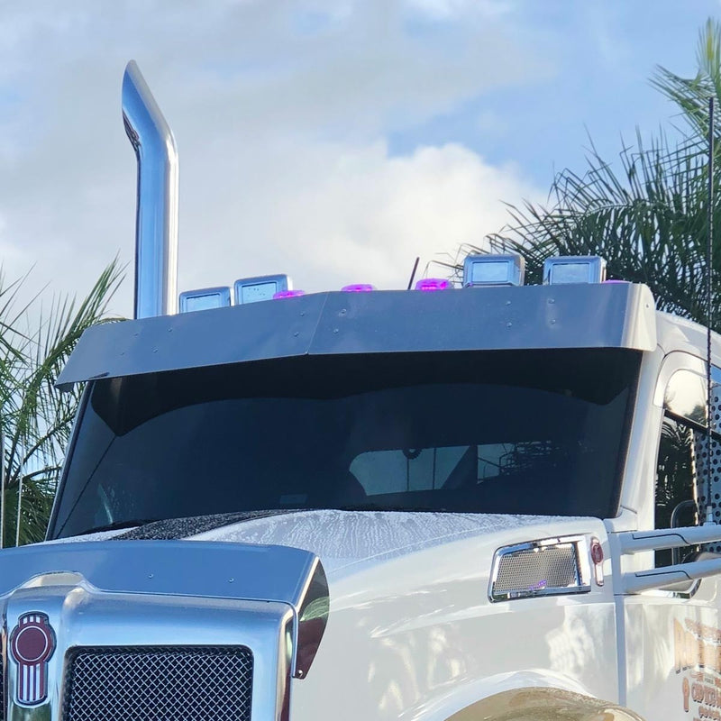 Trux Accessories 11 1/2" Kenworth T680-T880 Low Roof Sunvisor
