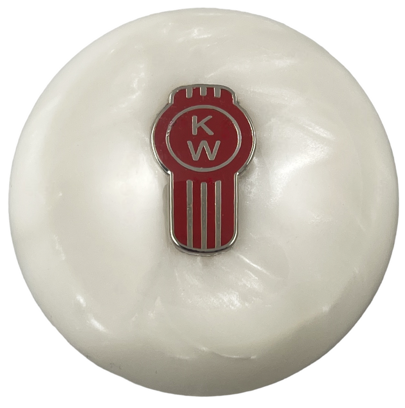 Pearl White Kenworth Shift Knob EM-KW-PRL-WHT