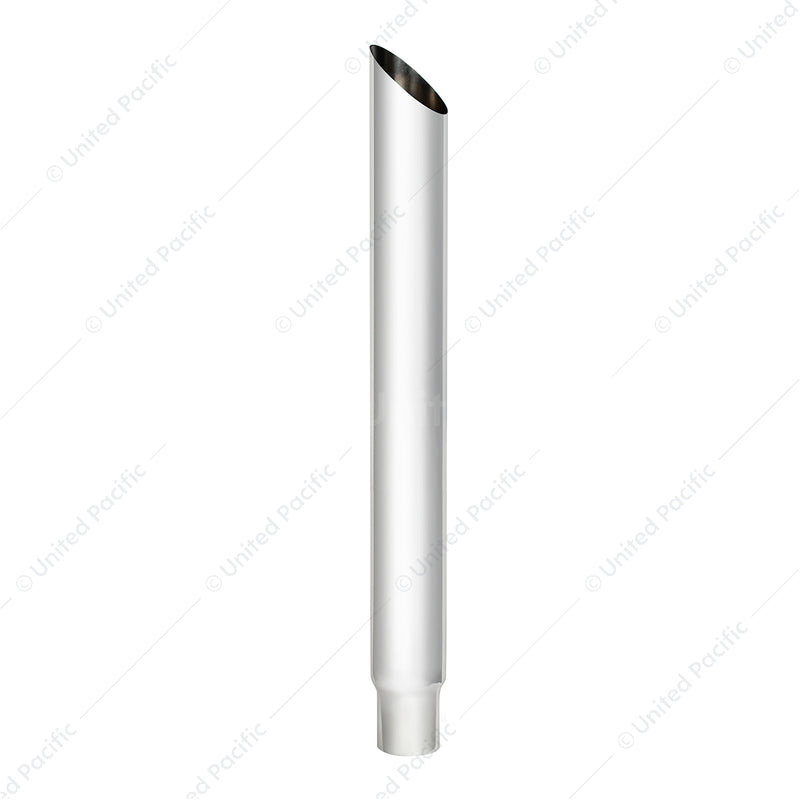 United Pacific 6" Mitred Reduce To 5" O.D. Bottom Exhaust - 108" L M3-65-108