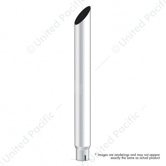 United Pacific 6" Mitred Reduce To 5" I.D. Bottom Exhaust - 96" L M4-65-096