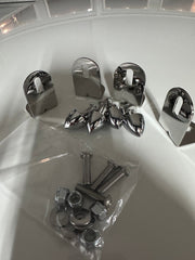 304 Polished Stainless Steel Bracket Kit