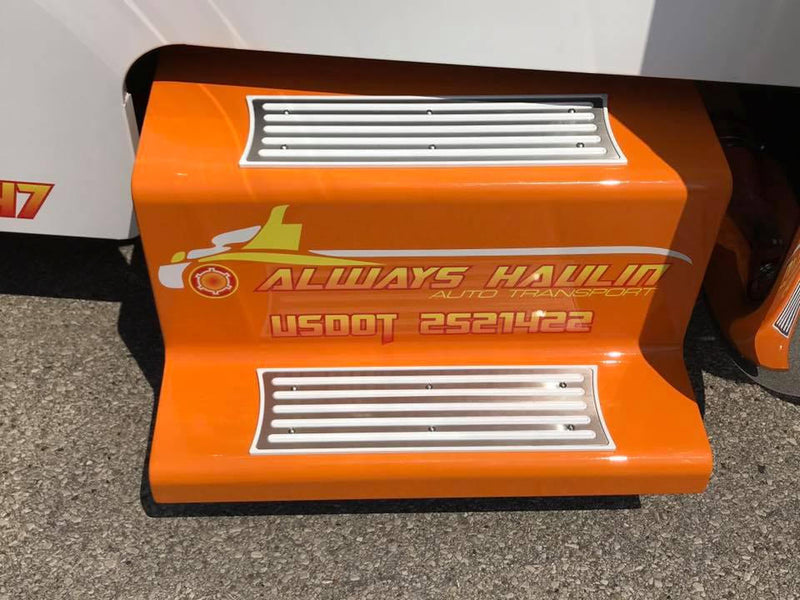 Iowa Customs Step Plates - Series 1 Design IC997001