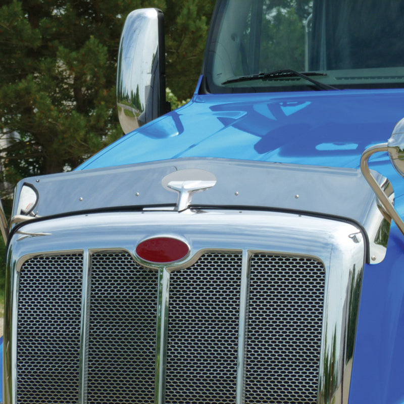 Trux Accessories Peterbilt - 587 - Hoodshield Bug Deflector