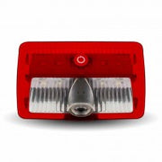 Trux Accessories LED Projector 6-color Interior Door Logo Light with Oval USA Flag Image - Driver