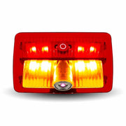 Trux Accessories LED Projector 6-color Interior Door Logo Light with Oval USA Flag Image - Driver