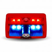 Trux Accessories LED Projector 6-color Interior Door Logo Light with Oval USA Flag Image - Driver