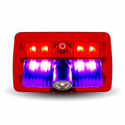 Trux Accessories LED Projector 6-color Interior Door Logo Light with Oval USA Flag Image - Passenger