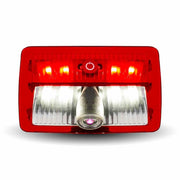 Trux Accessories LED Projector 6-color Interior Door Logo Light with Oval USA Flag Image - Passenger