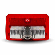 Trux Accessories LED Projector 6-color Interior Door Logo Light with Oval USA Flag Image - Passenger