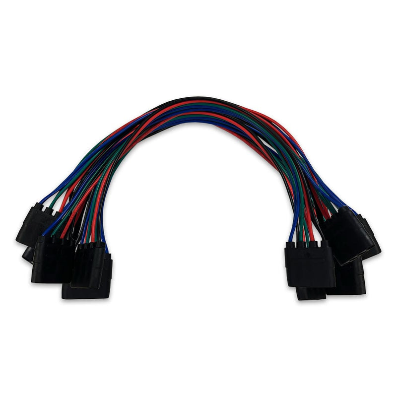 Trux Accessories RGB Series 100' Wire Harness - 4" Spacing - 300 x 4-Prong Female Plug Q604