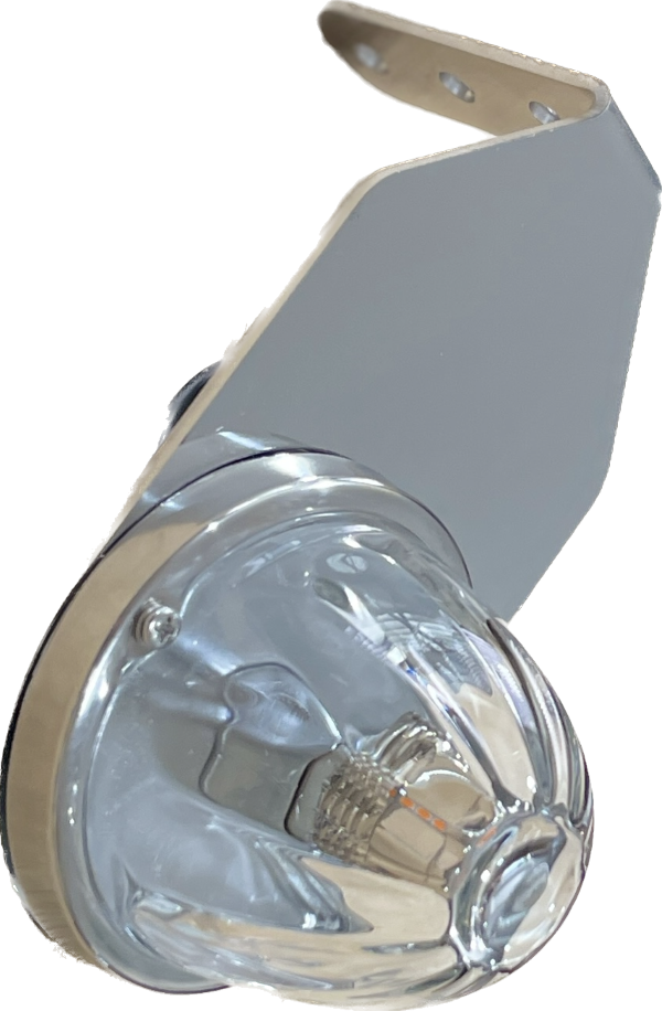 JML Kustoms Mirror Turn Signal L-Bracket - Watermelon Light
