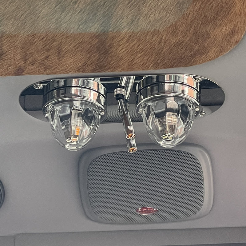 JML Kustoms Cab Light Panel with (2) Watermelon Holes and (2) Switch Holes