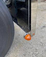 JML Kustoms Stainless Steel Bumper Bracket for (1) Watermelon Light