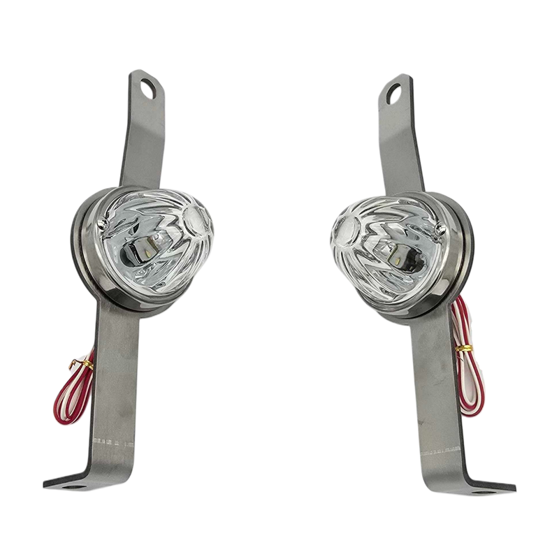 JML Kustoms 20" Kenworth Bumper Brace with Watermelon Hole (Pair)