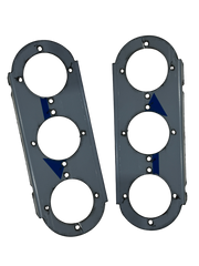 JML Kustoms Peterbilt Front 15" Air Cleaner Watermelon Light Bracket (3 Hole)