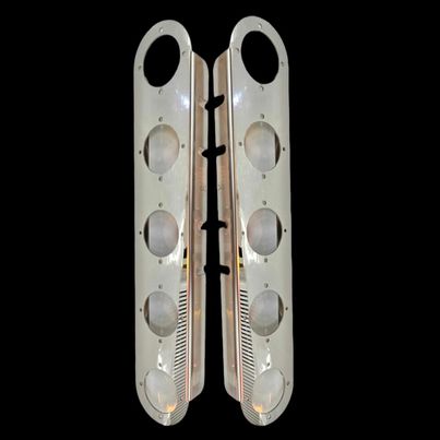 JML Kustoms Peterbilt Front 15" Air Cleaner Watermelon Light Bracket (5 Hole)