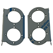 JML Kustoms Peterbilt Front 15" Air Cleaner Watermelon Light Bracket (2 Hole)