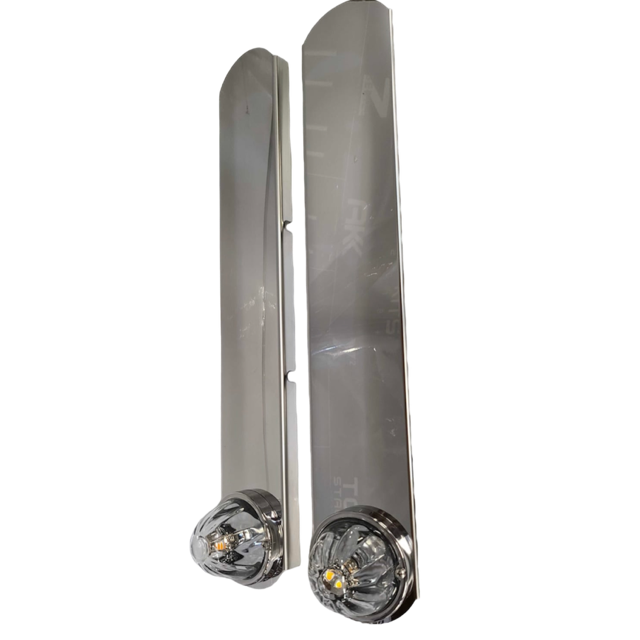 JML Kustoms Peterbilt 15" Rear Air Cleaner Watermelon Light Bracket (1 Hole)