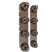 JML Kustoms Peterbilt Front 15" Air Cleaner Watermelon Light Bracket (4 Hole)