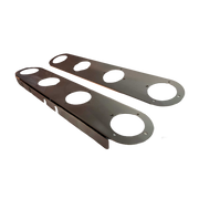 JML Kustoms Peterbilt Front 15" Air Cleaner Watermelon Light Bracket (4 Hole)