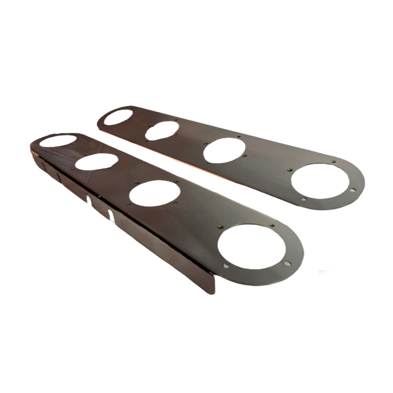 JML Kustoms Peterbilt Front 15" Air Cleaner Watermelon Light Bracket (4 Hole)