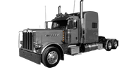 JML Kustoms Peterbilt 589 Strap Mount Front Air Cleaner Watermelon Light Bracket (5 Hole)