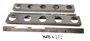 JML Kustoms Peterbilt 589 Strap Mount Front Air Cleaner Watermelon Light Bracket (5 Hole)