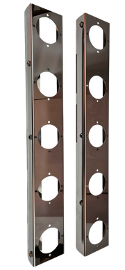JML Kustoms Peterbilt 589 Strap Mount Rear Air Cleaner Watermelon Light Bracket (5 Hole)