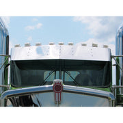 Trux Accessories 14" Kenworth W900 Curved Glass Sunvisor (1990 - 2006)