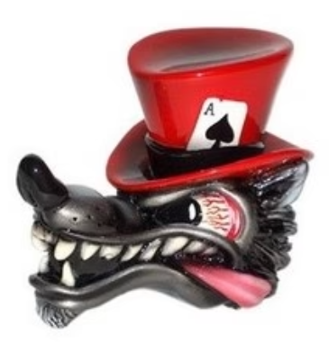 Twisted Shifterz Top Hat Wolf Shifter Knob
