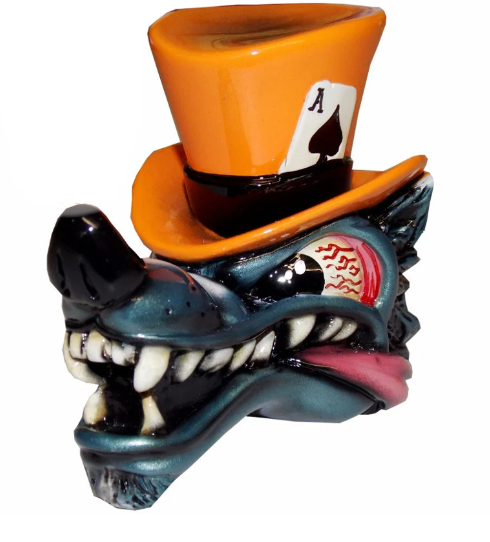 Twisted Shifterz Top Hat Wolf Shifter Knob