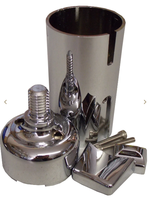 Twisted Shifterz Shiftopperz Splitter Kit with Chrome Super Sleeve