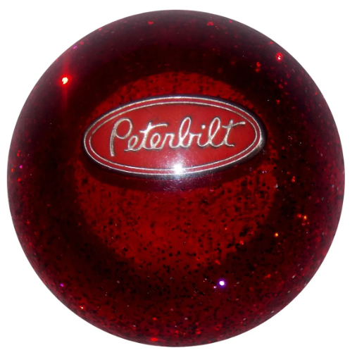 Twisted Shifterz Peterbilt Logo Shift Knob