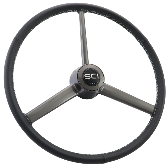 Steering Creations Retro Leather Steering Wheel - 20"