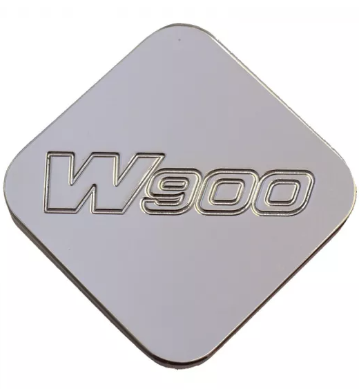 Custom Knobs Chrome Square Shaped Air Brake Knob - W900